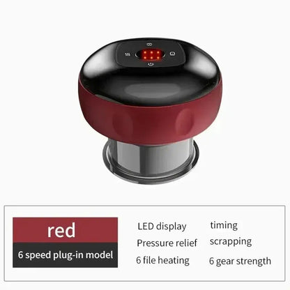 Body Scraping Massage Smart Electric Vacuum Cupping Heating Suction AliExpress