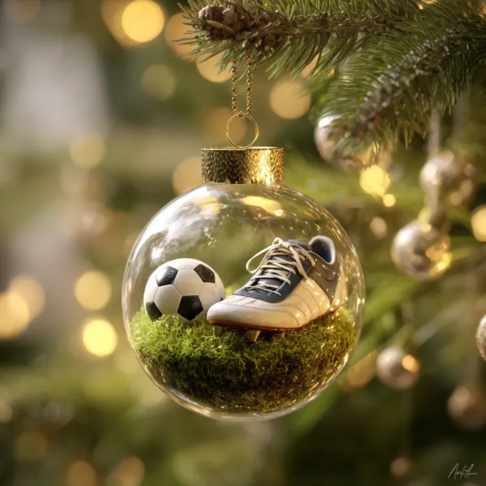 CheerChamp™ Sports-Themed Holiday Decor