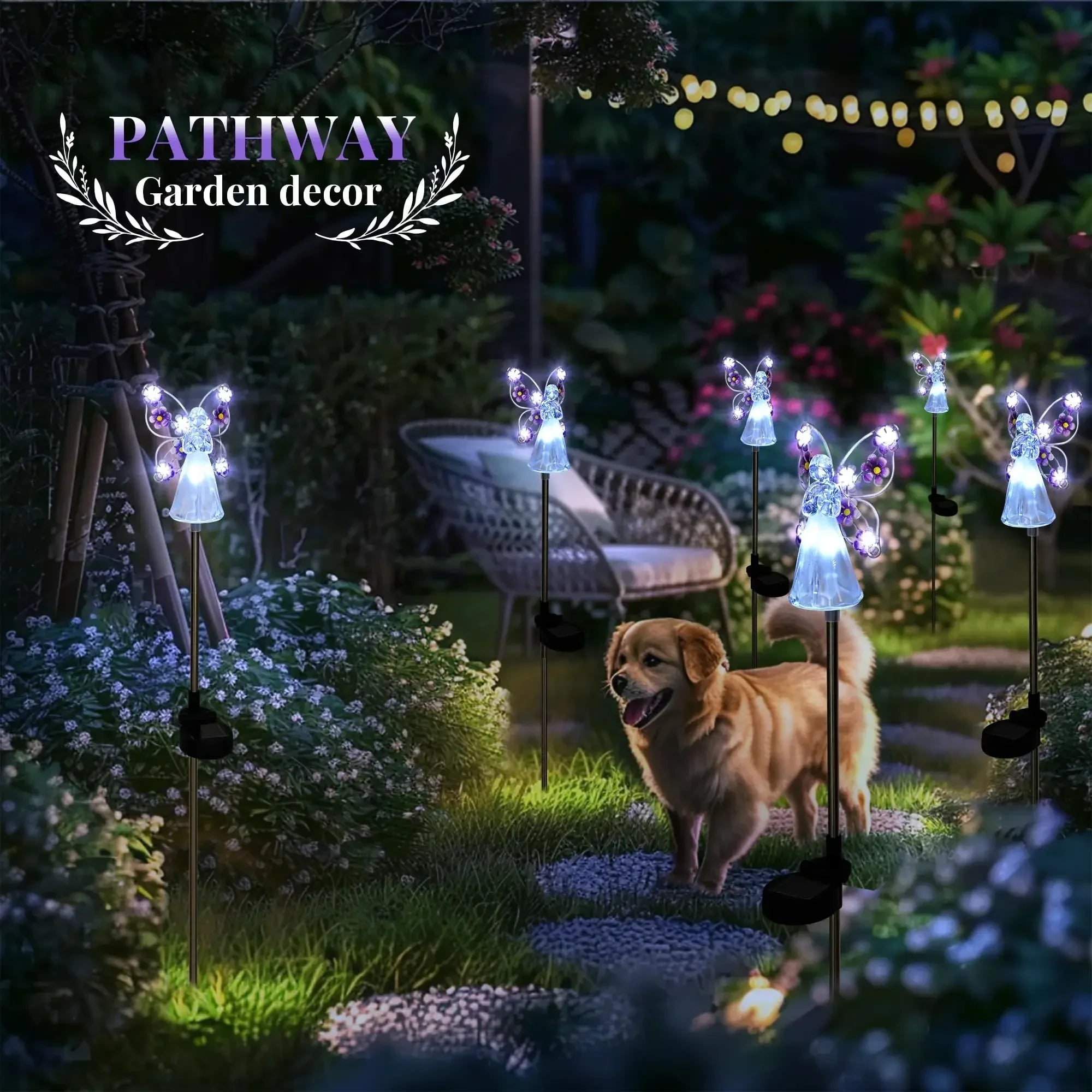 Heavenly Glow Solar Angels – Weatherproof & Worry-Free! Shop1104700193 Store