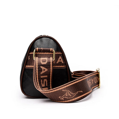 Casual Women Handbag Soft Leather Shoulder Crossbody Bags for Women 2024 New Fashion Print Ladies Messenger Tote Bag