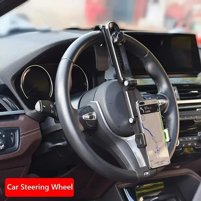 DriveView™ Visor Mount 🚗📱 — 360° Hands-Free Phone Access