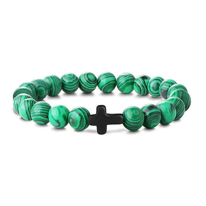 Men's Prayer Onyx Meditation Beads Bracelets Stone's Store