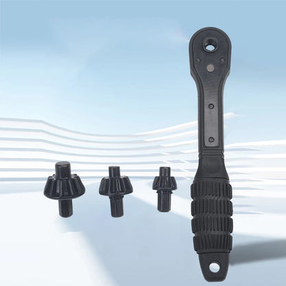 Drill Smart: 3-in-1 Chuck Ratchet Spanner