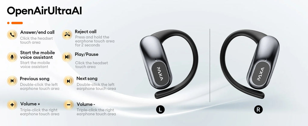 PAXA SpeakMate™ – AI Earbuds for 145 Languages