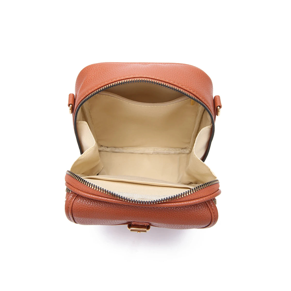 Chic Carry: Women's Leather Crossbody Bag