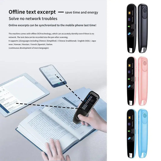 Students English Scanning Pen Intelligent Point Reading Pen Teacher AliExpress