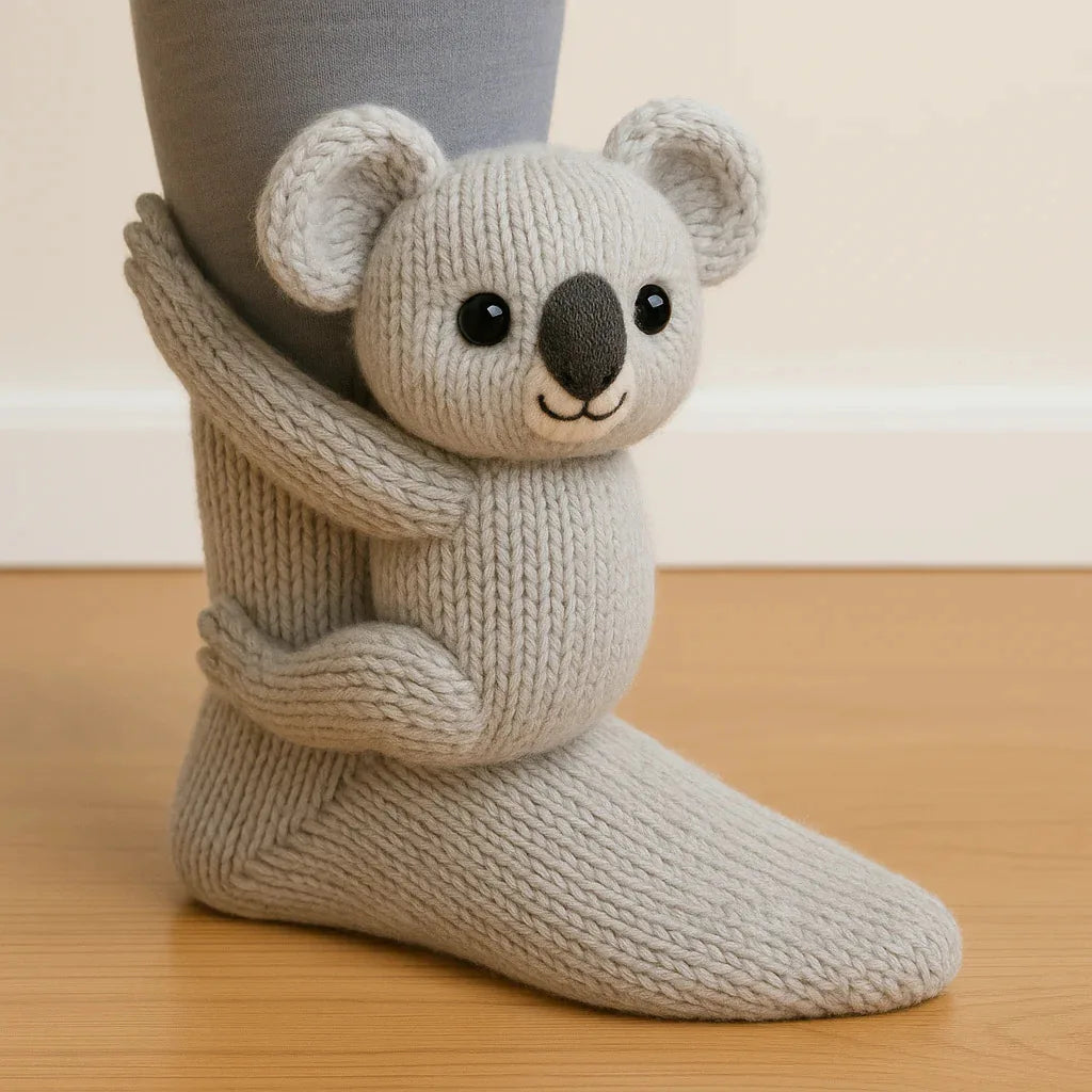 CozyCritter™ 3D Knit Animal Socks 🧦🐾