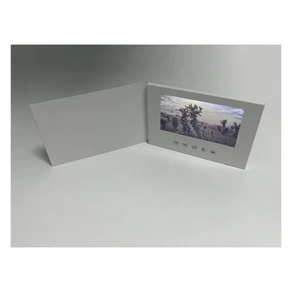Video Book Card 4GB Lcd Invitation Gift Music Greeting Card Upload