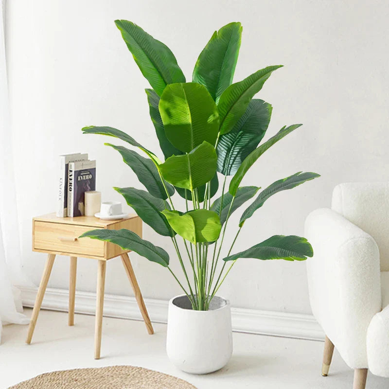 Artificial Large Tropical Palm Tree Stone's Store