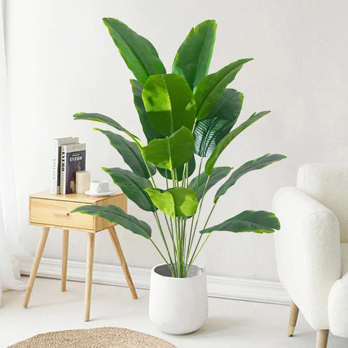 Artificial Large Tropical Palm Tree Stone's Store
