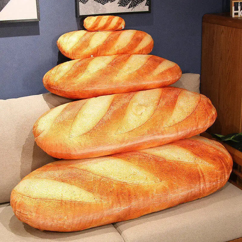 French Bread Pillow Plush