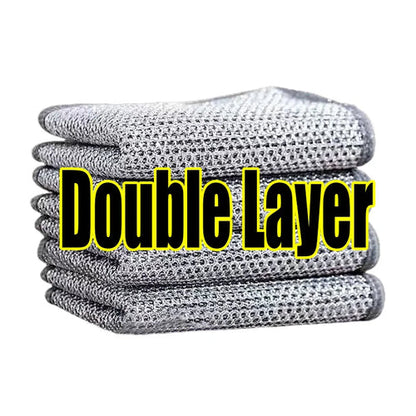Cotton Rags Kitchen Cleaning Cloth Towels Tea Towel Magic Cloths Metal AliExpress