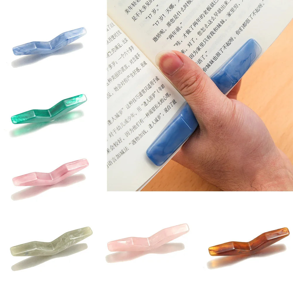 Thumb Book Support Book Page Holder Convenient Bookmark School Office Supplies Book Thumb Holder Bookmark Book Page Holder