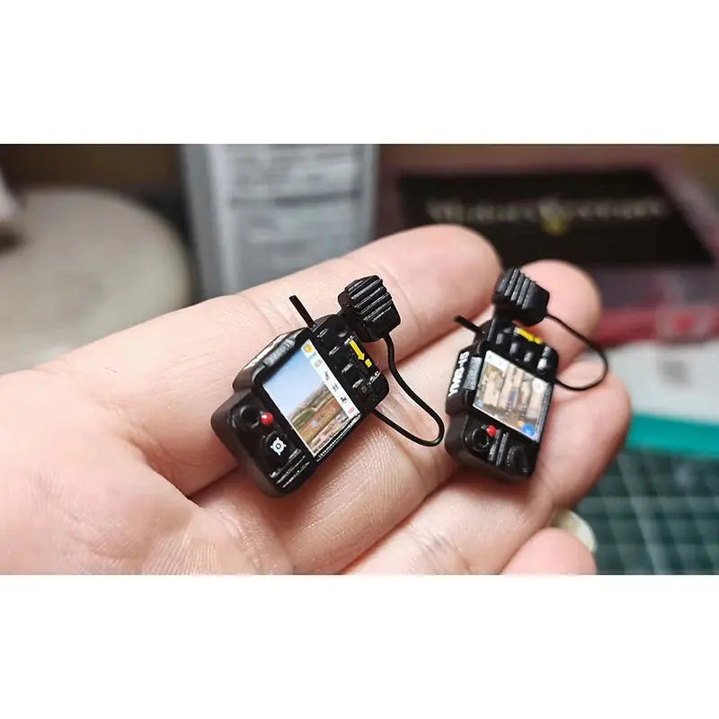 Modelos de simulación Mini dispositivos de navegación GPS de coche para Tamiya RC 1/14