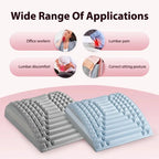 Back Stretcher Cervical Traction Pad Herniated Disc  Posture Corrector Support Neck Lumbar Massage Pillow Relief Relax Scoliosis GoodMEE Store