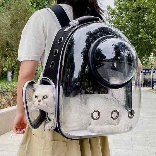 Portable Space Capsule Cat Bag – Lightweight, Ventilated Travel Carriers Smvp Pet Store