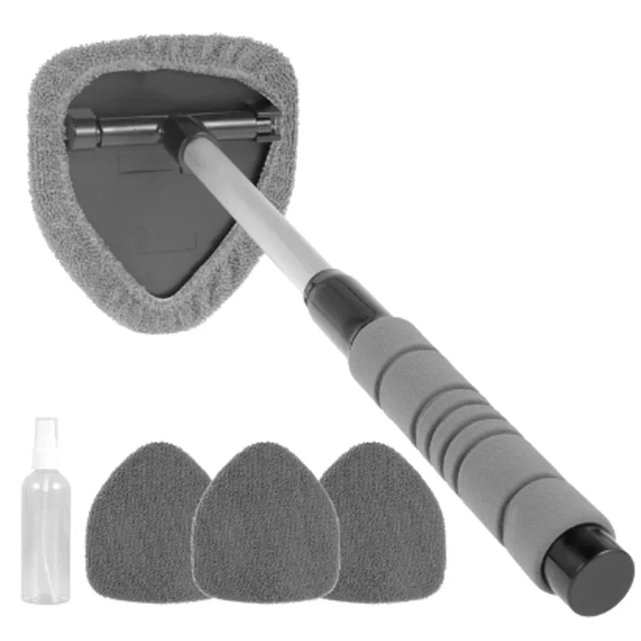 ClearReach™ Car Glass Brush 🚗✨ — Telescopic, Streak-Free Shine