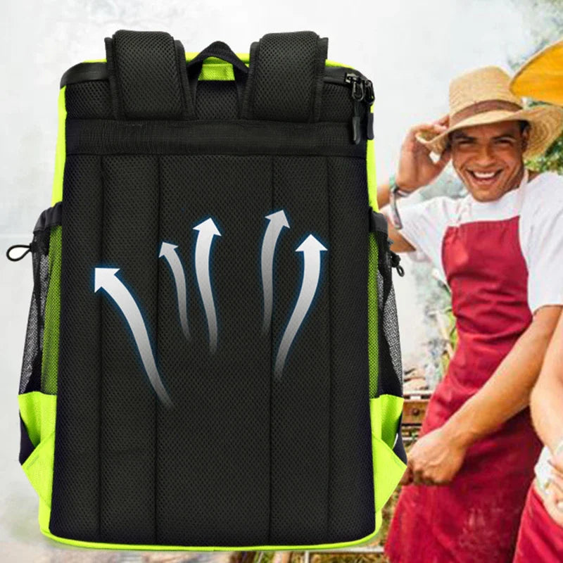 Large Capacity 30L Insulated Cooler Backpack – Perfect for Travel, Beach, and Outdoor Adventures
