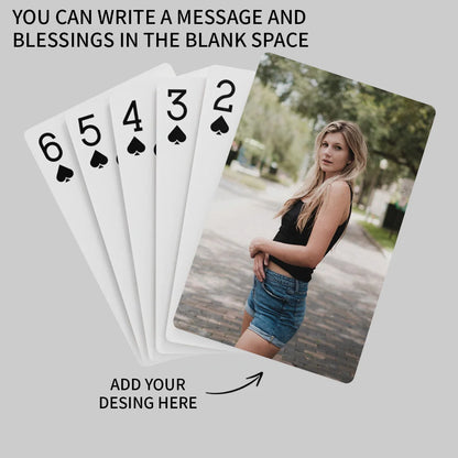 SnapDeck™ Custom Photo Cards 🃏📸 Your Memories, Every Deal