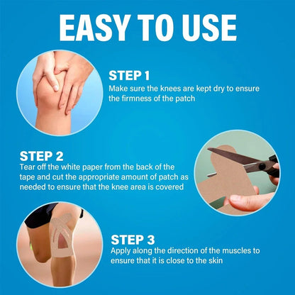 FlexTape Pro – Precut for Perfect Knee Alignment! Stone's Store