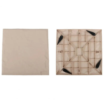 Textured Stepping Stones Resin Garden Stones Decorative Weather-proof Garden Stepping Stones for Patio Yard for Pathways KitchenEasier Store