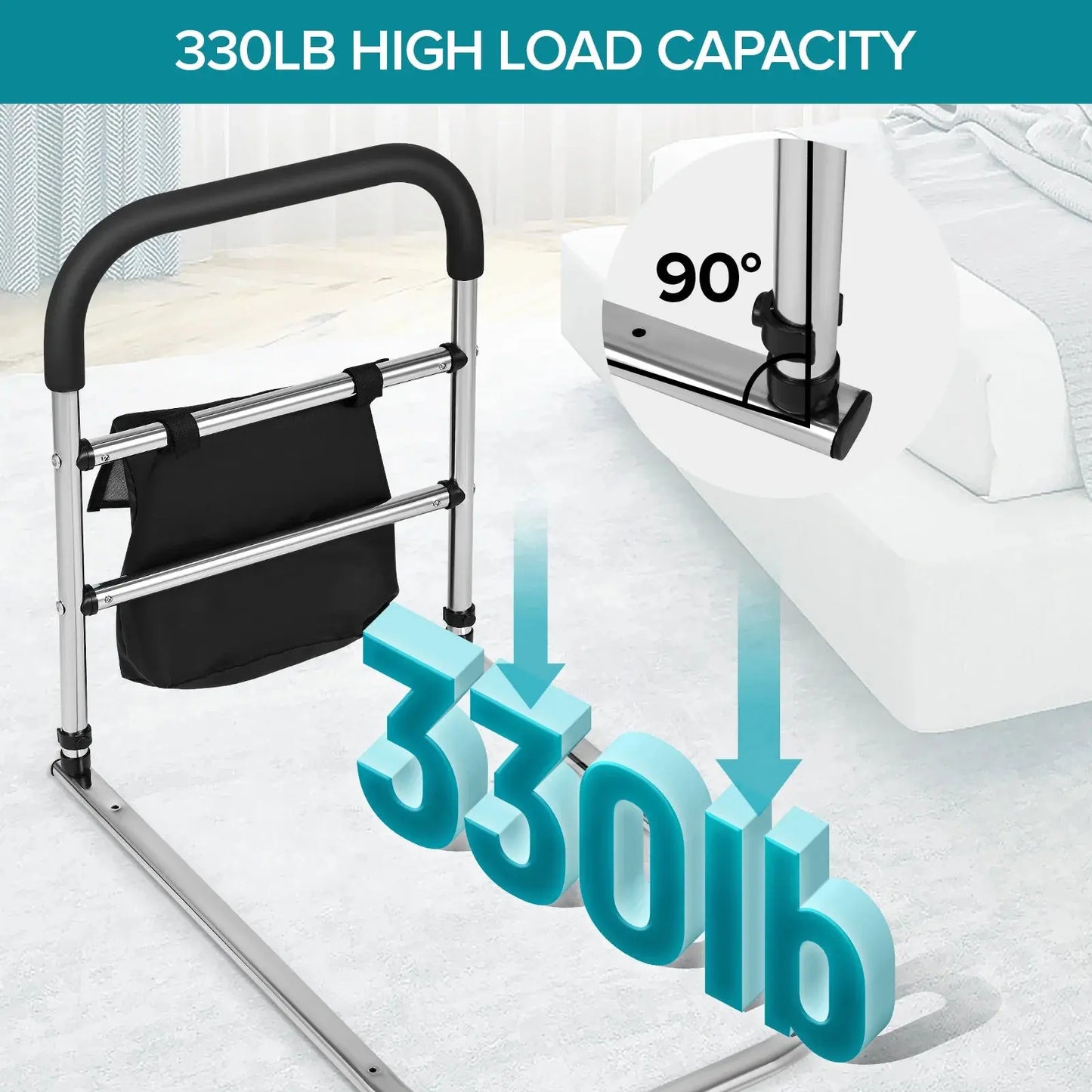 Adjustable Safety Bed Rail For Adult Standing Aid Elderly Bed Handle AliExpress