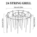 3-in-1 Air Fryer Grill – Vertical Kebab & BBQ, Oil-Free Cooking!