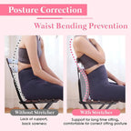 Back Stretcher Cervical Traction Pad Herniated Disc  Posture Corrector Support Neck Lumbar Massage Pillow Relief Relax Scoliosis GoodMEE Store