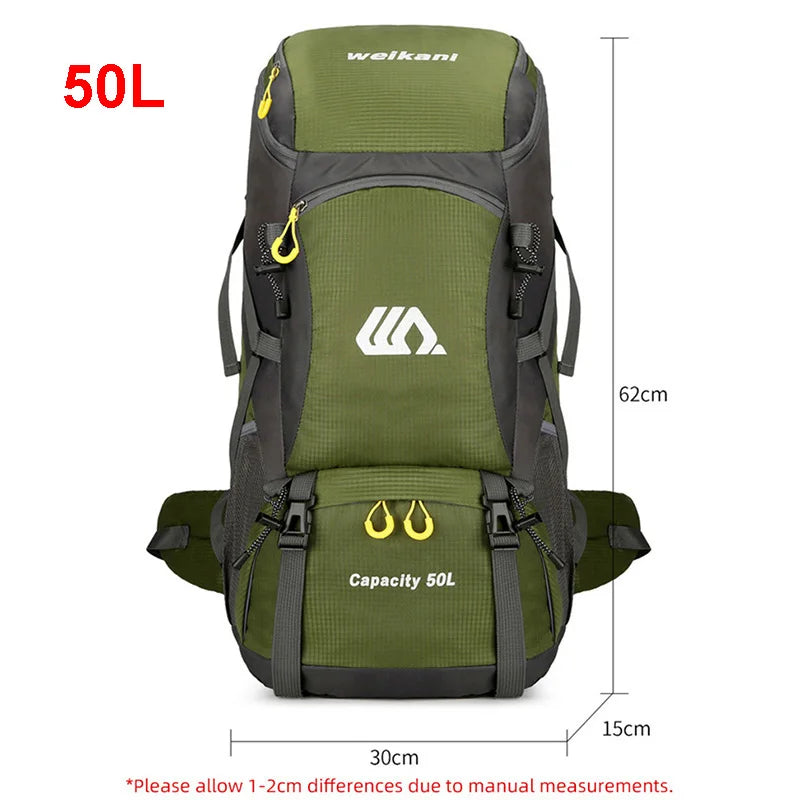50L Waterproof Sports Backpack