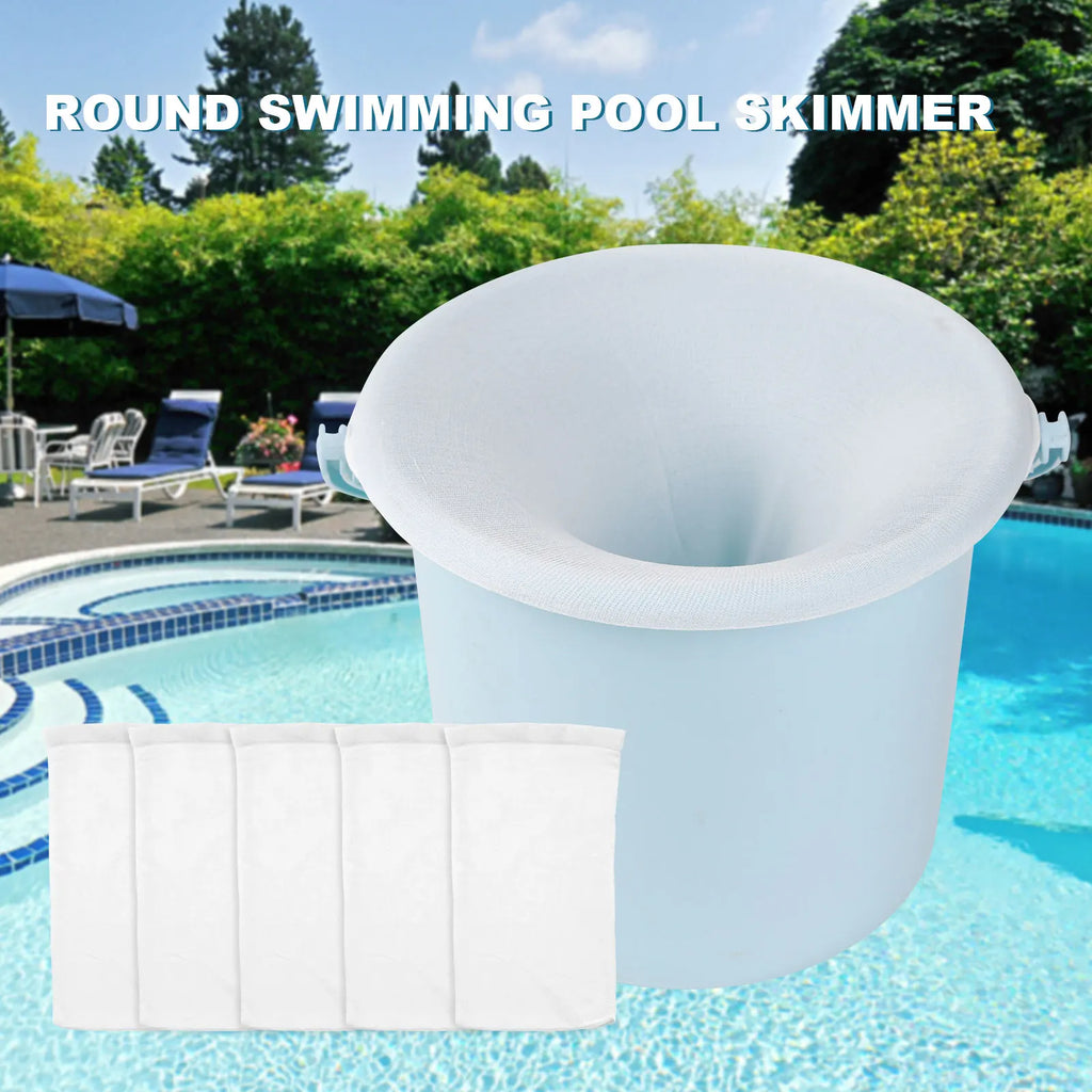 Trampa de residuos: Calcetines para cestas de skimmer para piscinas limpias