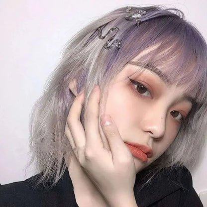 2023 New Gothic Punk  Metal Snake Medusa Hairpin Hair Clip for Women