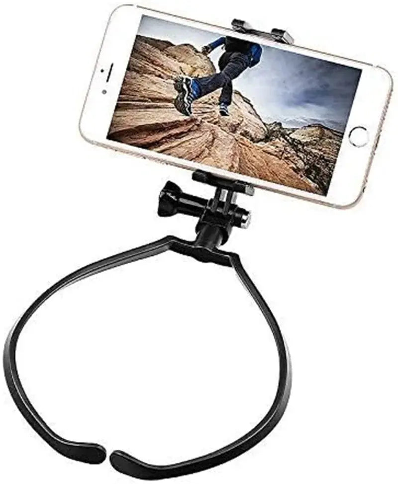 Hands Free Wearable Neck Holder Lazy Phone Stand Universal Hanging