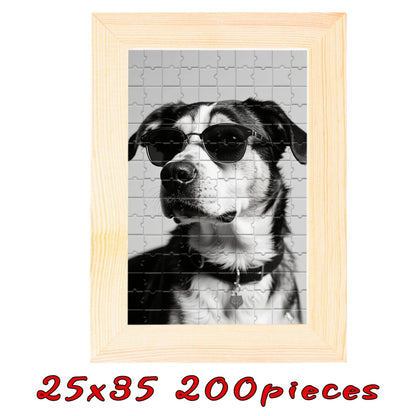 MemoryFrame™ Wooden Puzzle 🧩💖 Build the Moments You Love