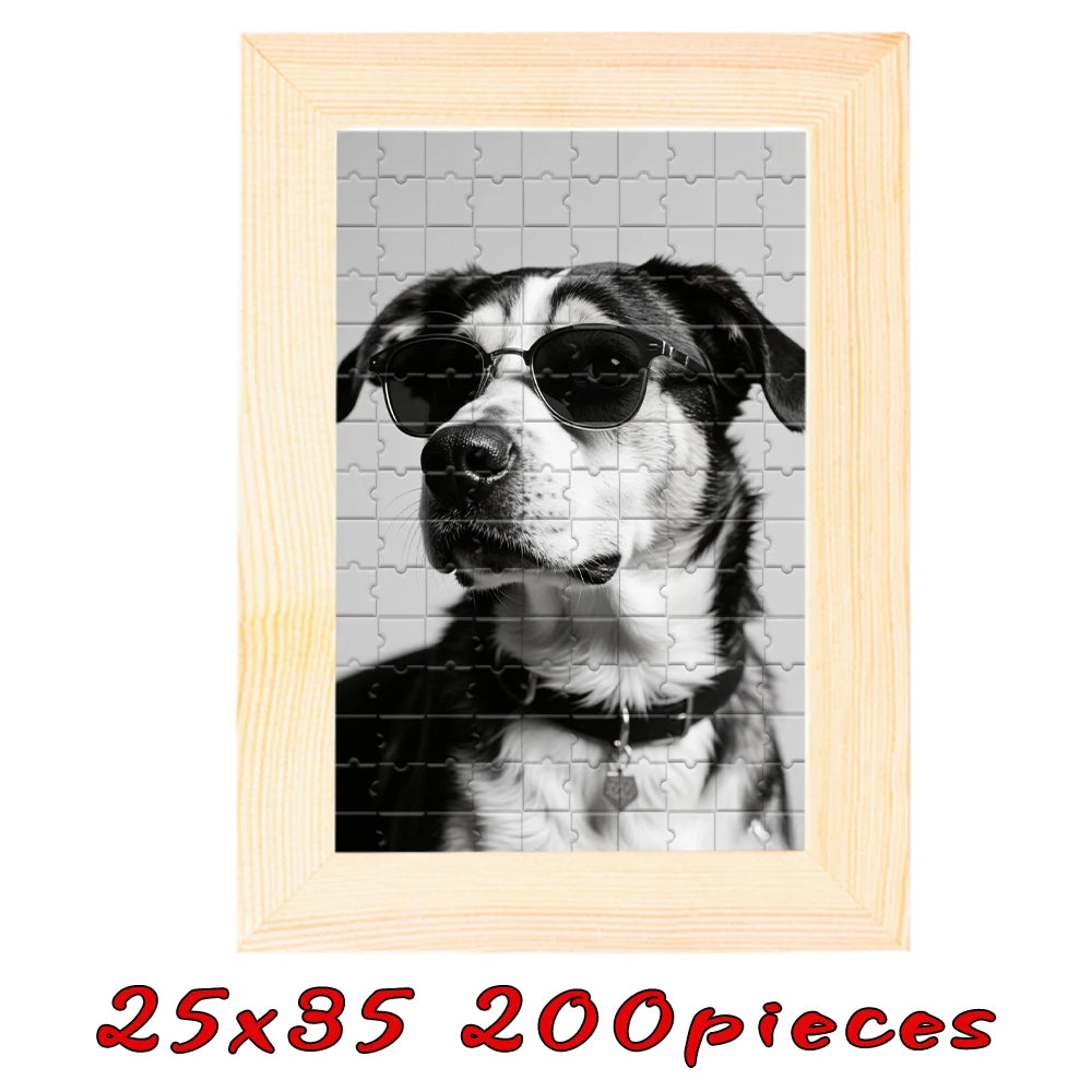 MemoryFrame™ Rompecabezas de Madera 🧩💖 Construye los Momentos que Amas