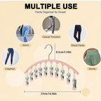 Clip & Tidy – Metal Yoga Pants Hanger for Closet Bliss!