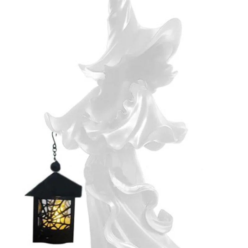 Enchanted Witch Decor – Unique Handcrafted Guardian for Your Space!