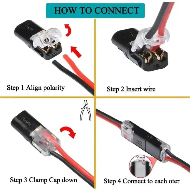 SnapWire™ Push Connector ⚡ — Fast, Secure Wire Connections