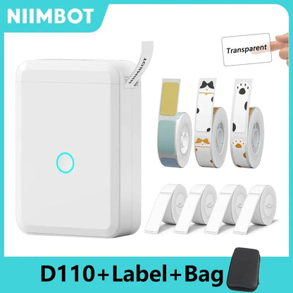 Niimbot D110 Portable Mini Printer Thermal Adhesive Sticker Label AliExpress
