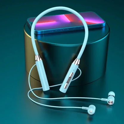Bluetooth Wireless Magnetic Neckband Earphones – HiFi Sport TWS Headset with Mic Stone's Store