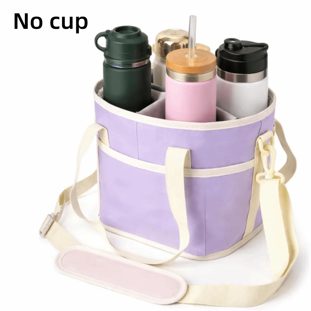 CarrySip™ Portavasos ☕ — 4 Vasos, Un Viaje Fácil