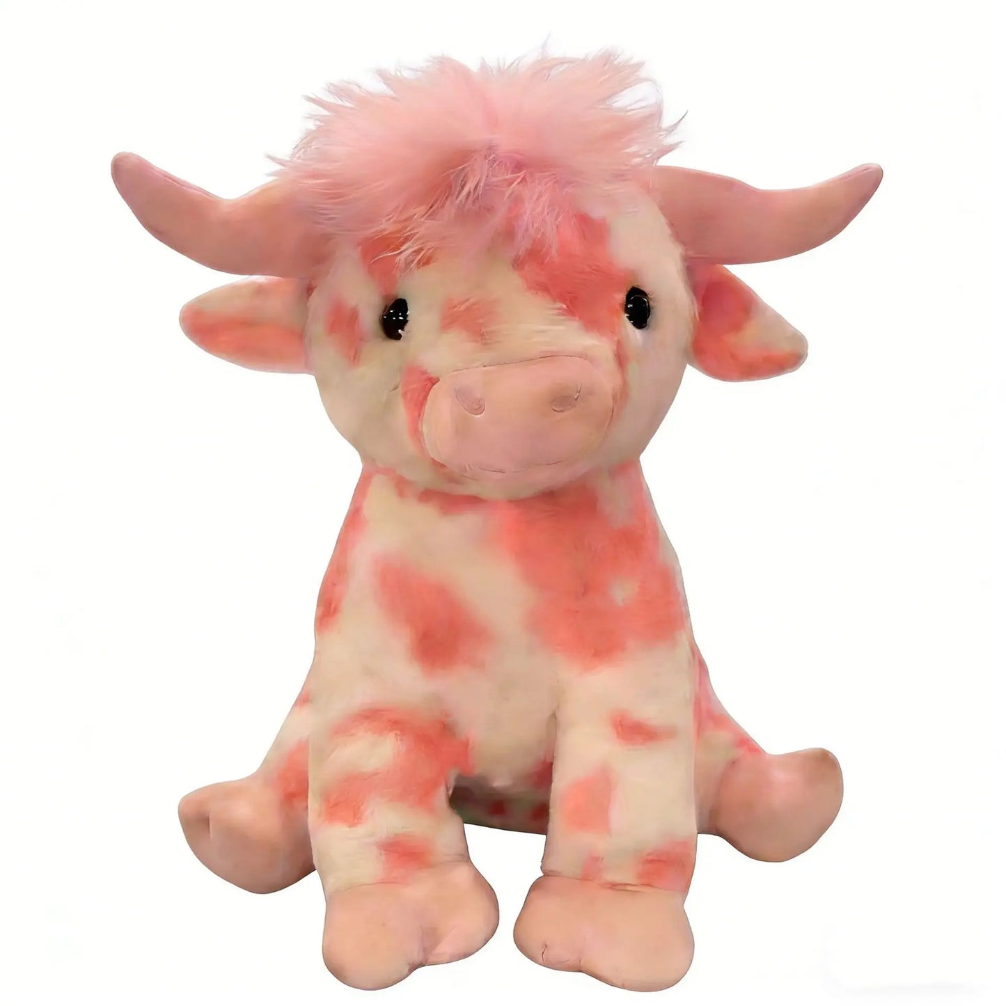 LoveMoo™ Pink Cow Plush 🐮💖 Cuddles Full of Love