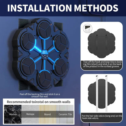 Decompression,Fighting Fitness Home Boxing Wall Target Boxing Trainer