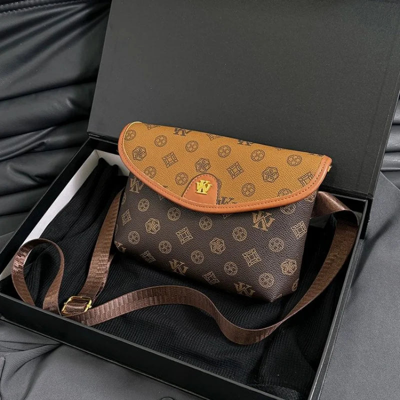 Bolso tote elegante inspirado en diseñador para mujer, bandolera de piel de lujo, bolso de hombro para mujer
