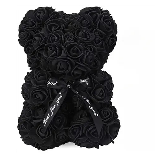 Artificial Flower Eternal Rose Teddy Bear for Mom Mother's Day
