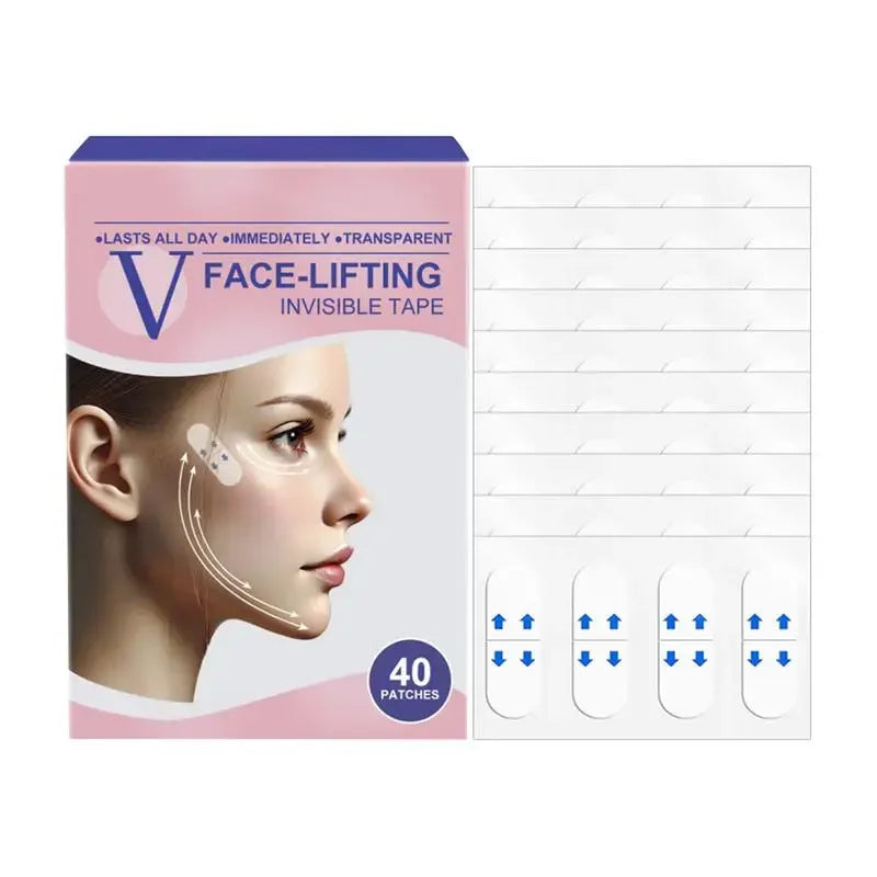 VLift™ Invisible Tape ✨ — Instant Slim Face Effect