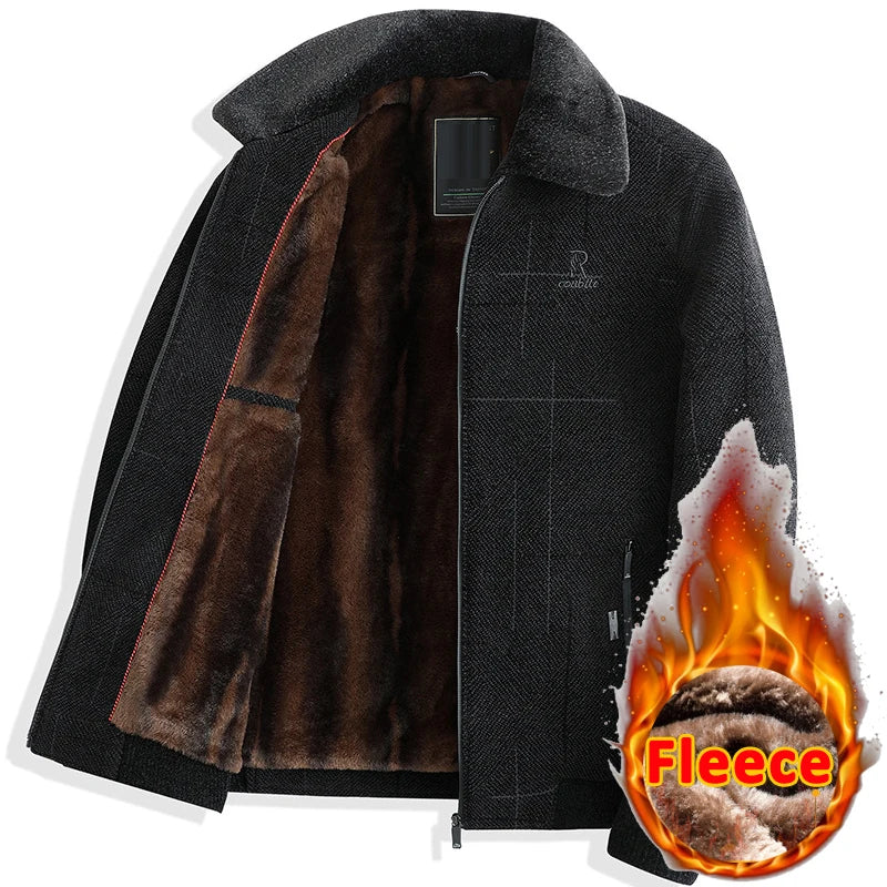 StormShield™ Fleece Jacket: Warm, Wrinkle-Free Power 💪