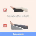 Bed Wedge Pillow for Acid Reflux or Sleeping with New Prone Position Ergonomic Pillow for Reading, Couple's Lying Pillow