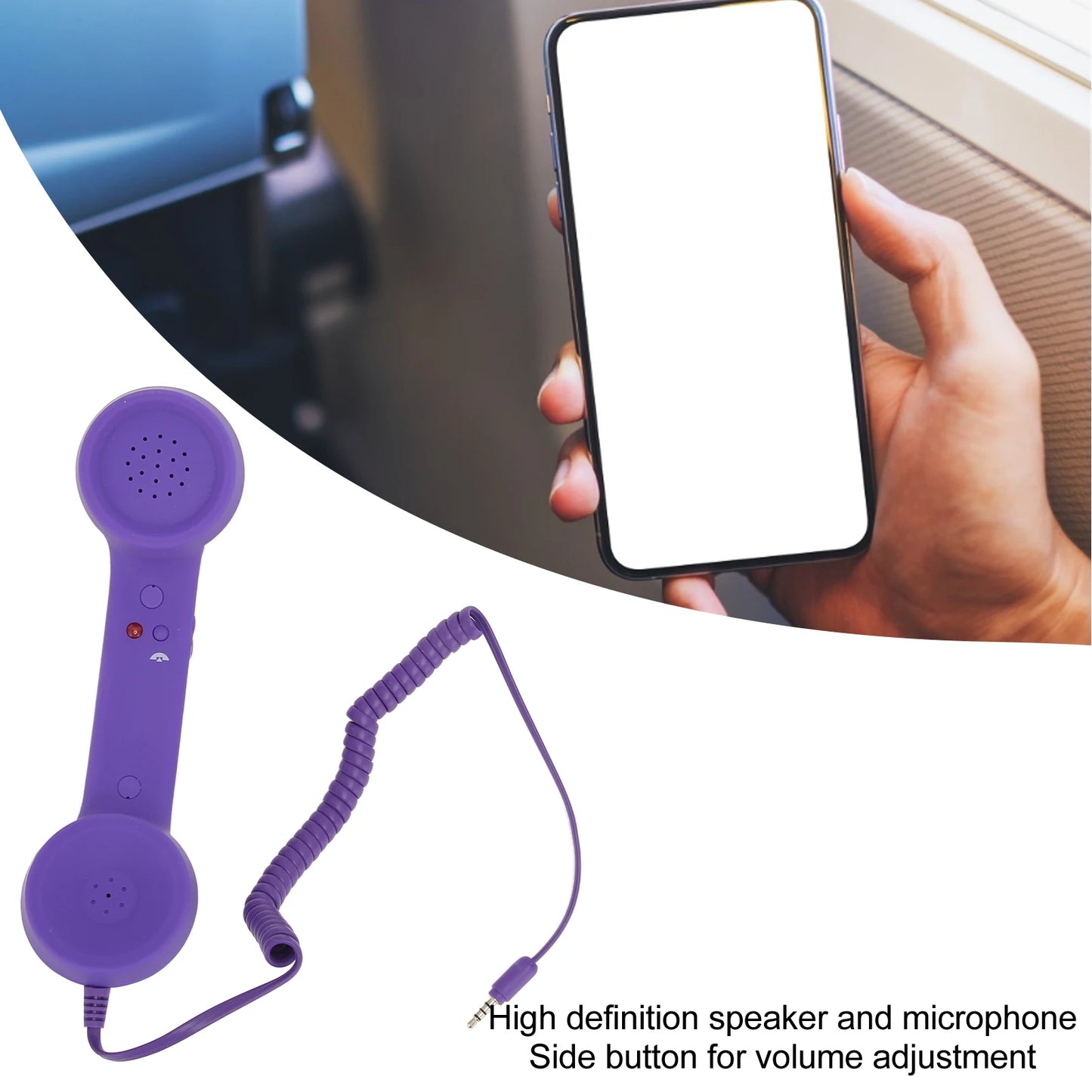 EchoRetro™ Bluetooth Call Handset
