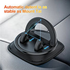 360° Universal Dash Mount – No More Phone Slips While Driving!