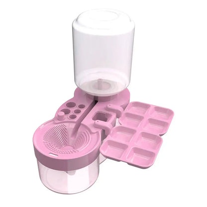 Paint Brush Cleaner with Drain Button Painting Brush Rinser Paint Brush Clean Device for Acrylic Water Based Painting Brush Adventure Better Life Store Store